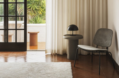 Alder Side Table in lifestyle shot