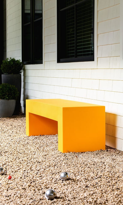 Vignelli Bench in lifestyle shot