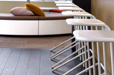 Alodia Stool in lifestyle shot