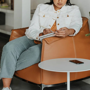 Archibald Lounge Chair in lifestyle shot