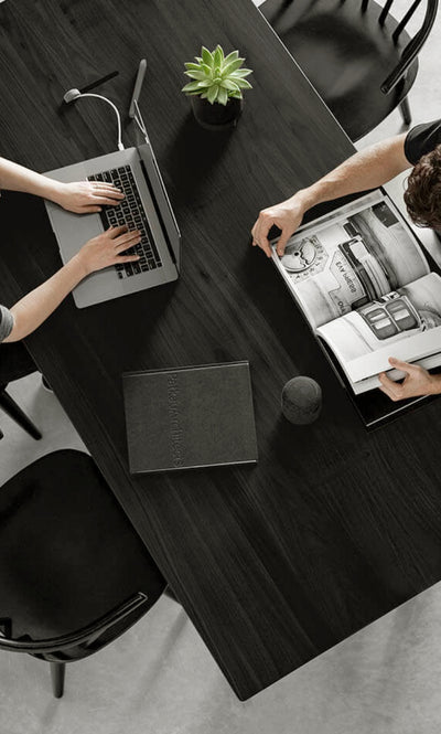 Artifox Table in lifestyle shot