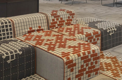 Bandas Pouf in lifestyle shot