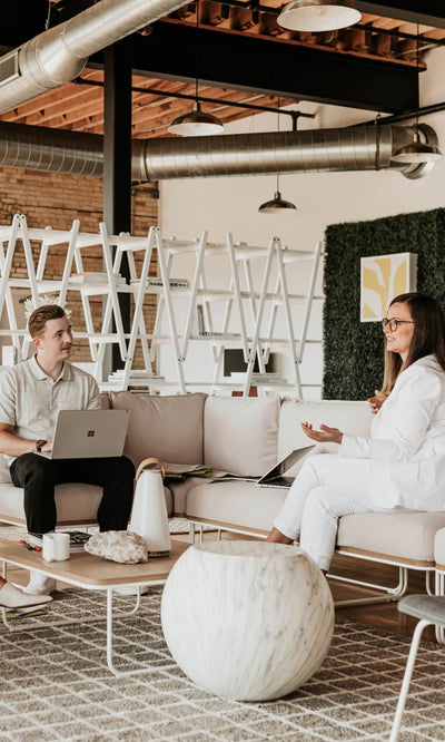 Bong Side Table in lifestyle shot