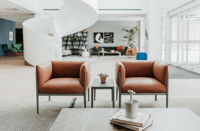 Cotone Armchair in lifestyle shot
