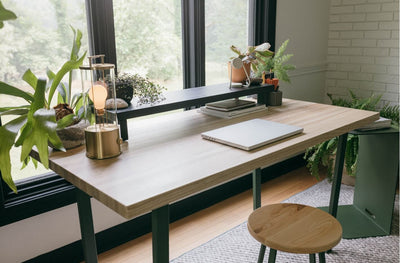 Elements Monitor Stand in lifestyle shot