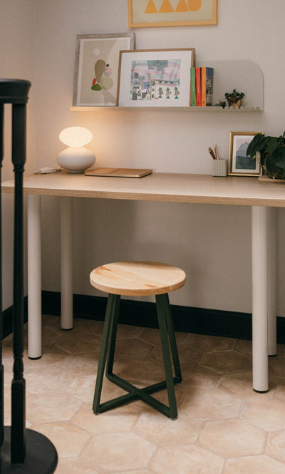 Elements 18" Stool in lifestyle shot