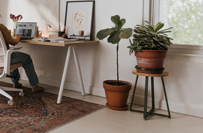 Elements 18" Stool in lifestyle shot