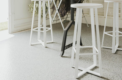 Elements 24" Stool in lifestyle shot