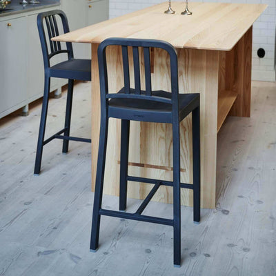 111 Navy Stool