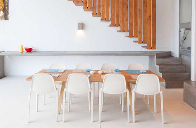 Broom Stacking Chair in lifestyle shot