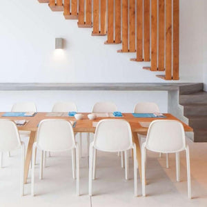 Broom Stacking Chair in lifestyle shot