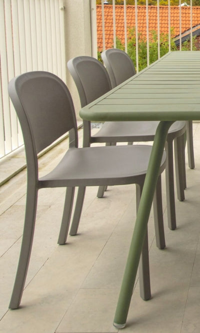 Broom Stacking Chair in lifestyle shot