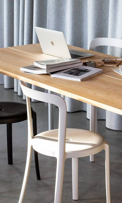 On & On Stacking Chair in lifestyle shot