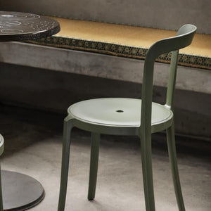 On & On Stacking Chair in lifestyle shot