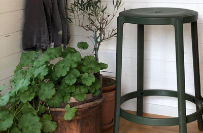 On & On Stool in lifestyle shot