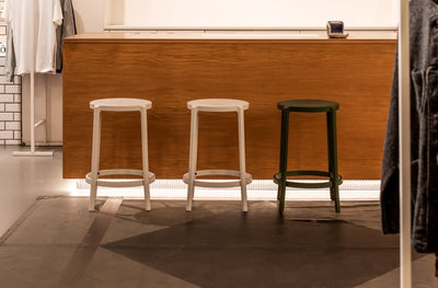 On & On Stool in lifestyle shot