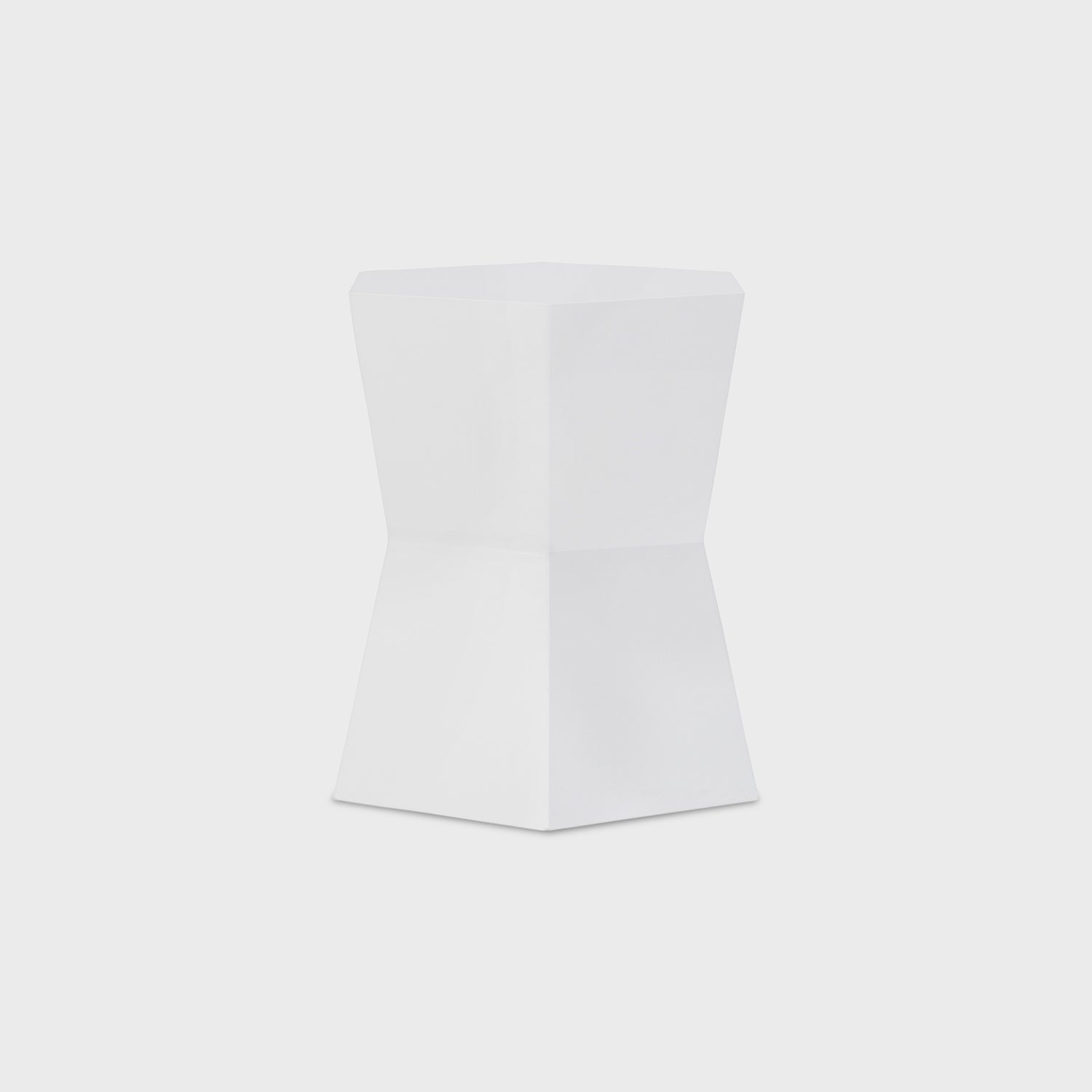 Facet Aluminum Side Table