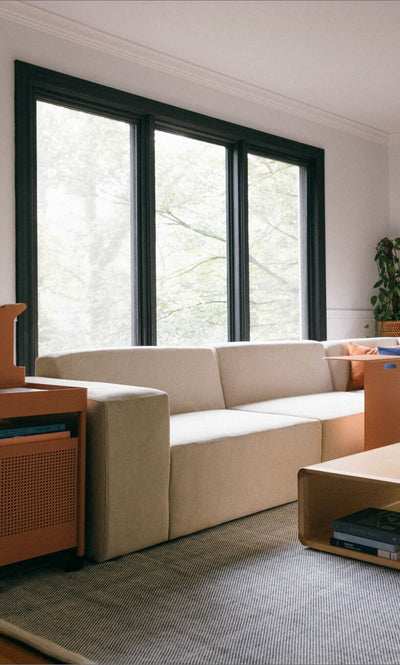 The Floyd Five-Piece Form Sectional in lifestyle shot