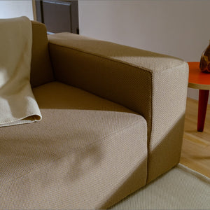 The Floyd Four-Piece Form Sectional in lifestyle shot