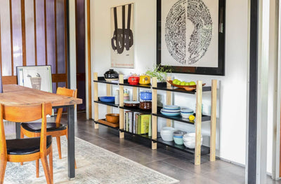 The Floyd Shelving System in lifestyle shot