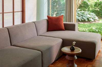 The Floyd Three-Piece Form Sectional in lifestyle shot