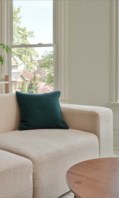 The Floyd Three-Piece Form Sectional in lifestyle shot