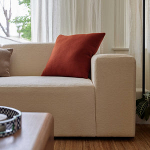 The Floyd Three-Piece Form Sectional in lifestyle shot