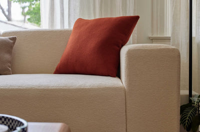 The Floyd Three-Piece Form Sectional in lifestyle shot