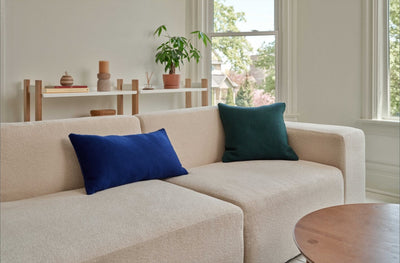 The Floyd Two-Piece Form Sectional in lifestyle shot