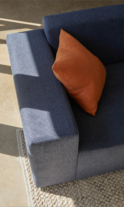 The Floyd Two-Piece Form Sectional in lifestyle shot