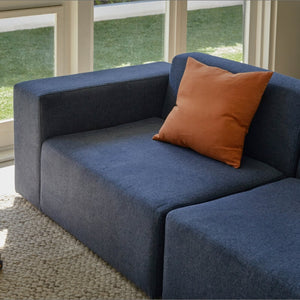 The Floyd Two-Piece Form Sectional in lifestyle shot