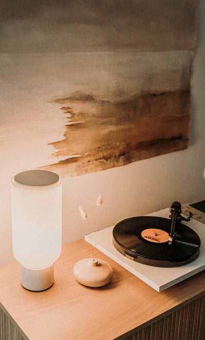 Arpeggio Table Light in lifestyle shot