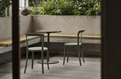 On & On Stacking Chair in lifestyle shot