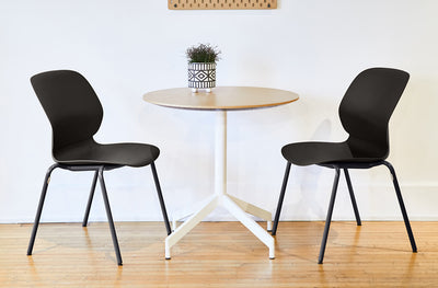 Maari Chair with 4-Leg Base in lifestyle shot