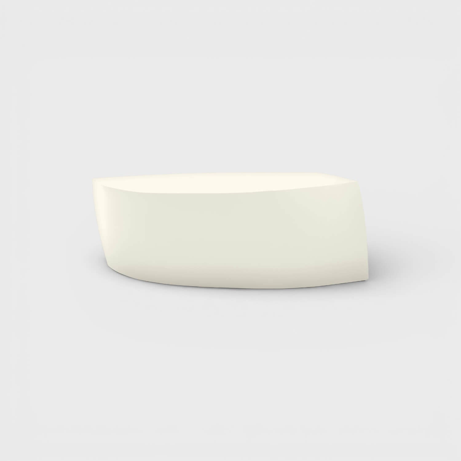 Gehry Bench - White