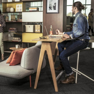 Immerse Ledge Table in lifestyle shot