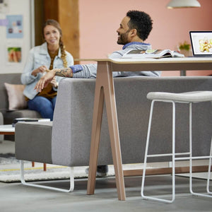 Immerse Ledge Table in lifestyle shot