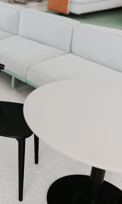 Jive Café Table in lifestyle shot