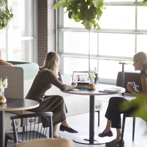 Jive Café Table in lifestyle shot