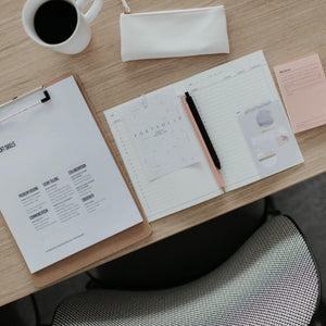 Jive Bridge Base Conference Table in lifestyle shot