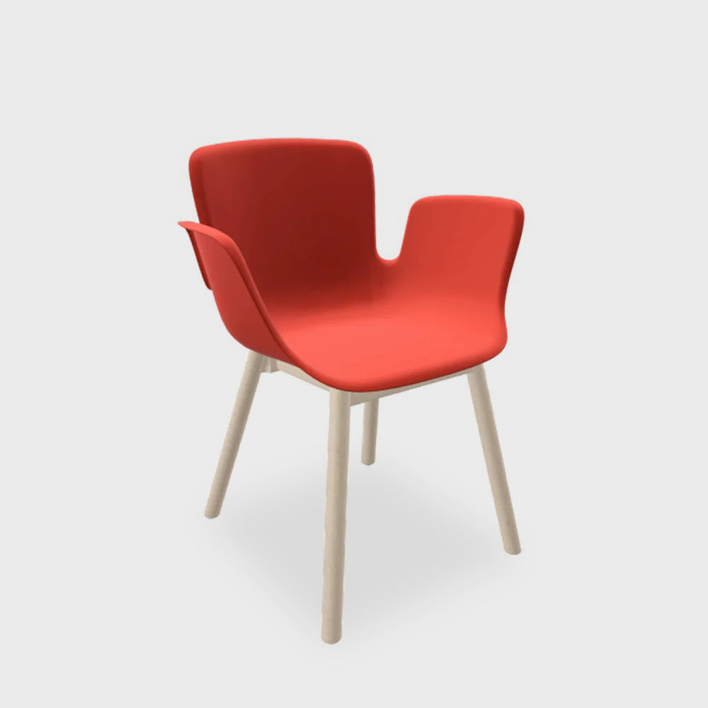 Juli Plastic - Wood Base
