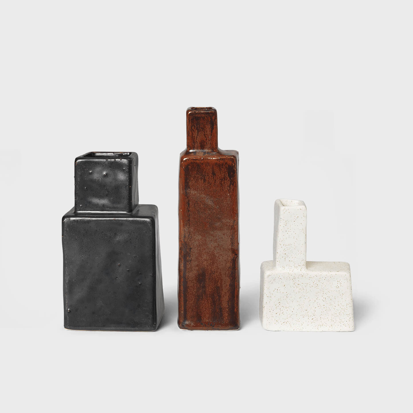 Koa Small Vases (Set of 3)