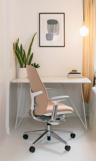 Market Wire Frame Desk in lifestyle shot