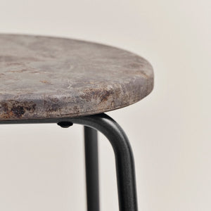 Earth Stool in lifestyle shot