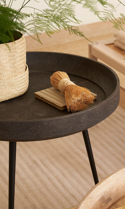 Eco Bowl Table in lifestyle shot