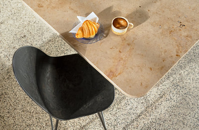 Eternity High Stool in lifestyle shot