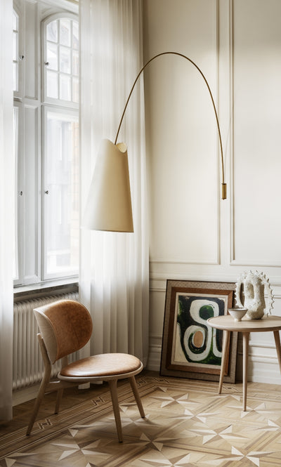 Mater Lounge Chair in lifestyle shot