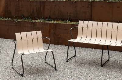 Ocean Outdoor Bench in lifestyle shot