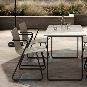 Ocean Outdoor Chair in lifestyle shot