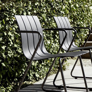 Ocean Outdoor Chair in lifestyle shot